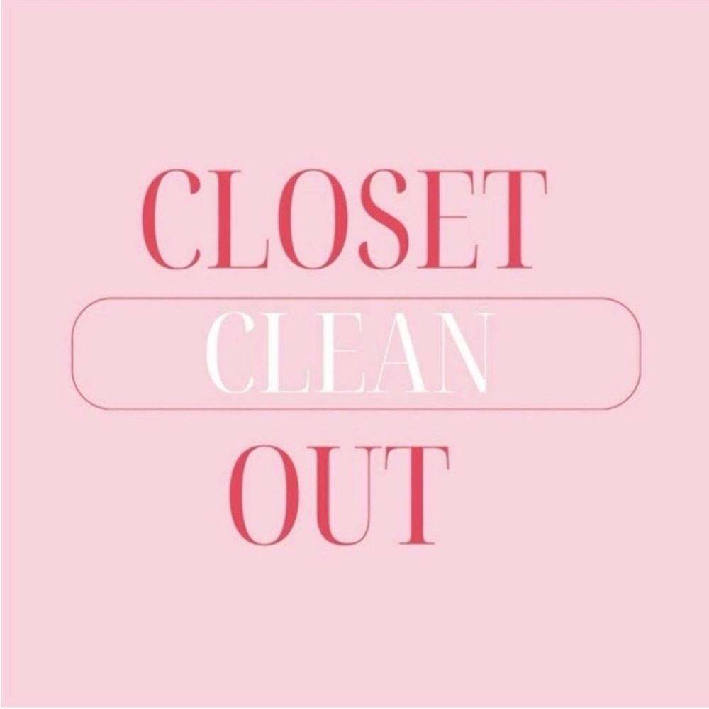CLOSET CLEAN OUT